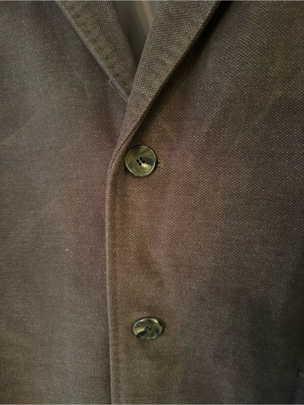 Marks & Spencer Brown Single-Breasted Pea Coat - Picture 5 of 5
